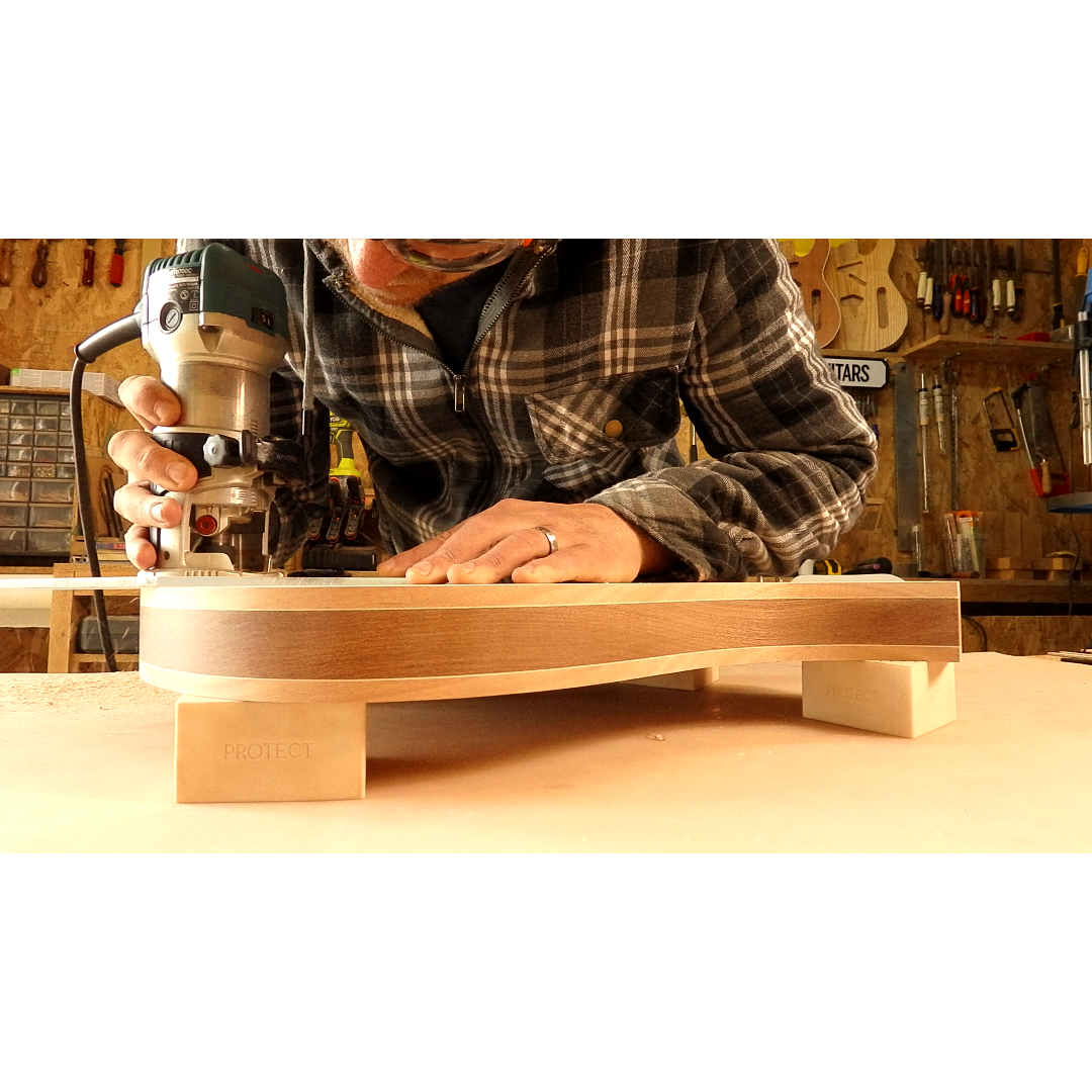 Woodworking Gecko Bloc Set Including wall mount