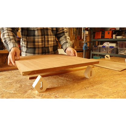 Woodworking Gecko Bloc Set Including wall mount